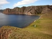 Сalm landscape of Olkhon Island.