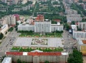 Lenin Square in Khabarovsk