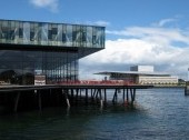 Royal Danish Playhouse (left) and the Opera House (background, right)