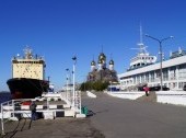 Seaport of Arkhangelsk