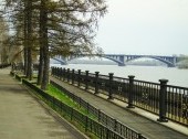 Embankment of the Yenisey in Krasnoyarsk