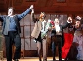 Premiere of the opera Giacomo Puccini "La Boheme" (opera in 4 acts) at the Bolshoi Theater in 2014
