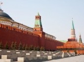 Red Square, Moscow Kremlin and Lenin mausoleum