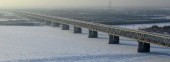 Amur bridge. Until 1917 "Alexis bridge"