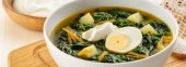 "Shchi" - traditional Russian white cabbage soup