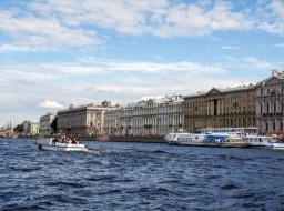 Boat Ride on the Neva River