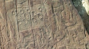 Petroglyphs Kalbak-Tash