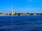 Peter and Paul Fortress and Neva River at day, St.Petersburg