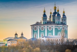 Assumption Cathedral is the heart of Smolensk and its symbol