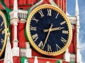 Kuranty (Kremlin Clock) in Moscow