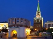 Troitskaya tower of Moscow Kremlin