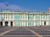 View on the Palace Square and the Winter Palace