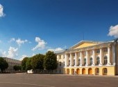 View of Yaroslavl - central square in front of the city administration