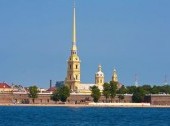 Peter and Paul fortress in Saint Petersburg - the first building in the city