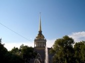 Admiralty Building in St Petersburg