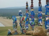 The Buryats appreciated the most expensive fabric, silk fabric. And if Buryats addressed to the spirits for help, then it was necessary to present a it like a gift.