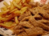 Russian Food - Beef Stroganoff