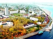 Arkhangelsk in the autumn