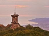 Observation tower on Mount Akhun