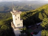 Observation tower on Mount Akhun