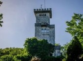 Observation tower on Mount Akhun