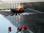 Eternal Flame monument WW2
