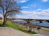 Embankment of the Yenisey in Krasnoyarsk