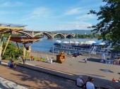 Embankment of the Yenisey in Krasnoyarsk
