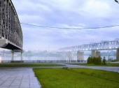 River Ob’ embankment