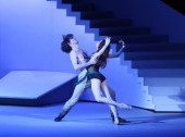 Vladislav Lantratov as Petruchio. Ekaterina Krysanova as Katharina.