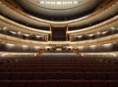 Mariinsky II - view from the stage area with the house light illumination