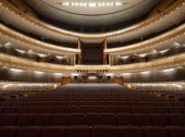 Mariinsky II - view from the stage area with the house light illumination