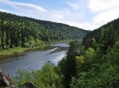 Chusovaya river