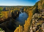 Chusovaya river