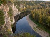 Chusovaya river