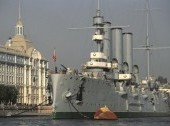 The cruiser Aurora, St. Petersburg