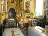Tombs of the Tsars inside the Fortress Cathedral, St. Petersburg