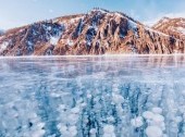 Frozen Lake Baikal