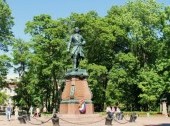 Monument to Peter the Great the Founder of Kronstadt
