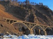 Bridges Circum-Baikal railway
