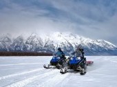 Snowmobile ride