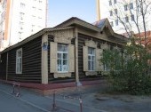 Old wooden houses on Gorkogo Str.