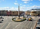 Obelisk to the hero city of Leningrad