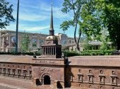 Mini City in the Alexander Park. Layout of the Admiralty building