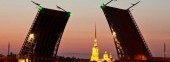 Palace Bridge and the Peter and Paul Fortress