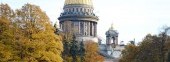 St. Isaac's Cathedral in autumn
