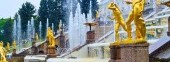 Grand Cascade Fountains At Peterhof Palace