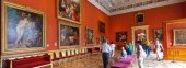 The Rubens Room - 	 In Leo von Klenze's project this room in the New Hermitage was allotted to the display of Dutch and Flemish painting.