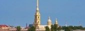 Peter and Paul fortress in Saint Petersburg - the first building in the city