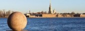 Peter and Paul Fortress with Peter and Paul Cathedral and Grand Ducal Burial Vault in Saint Petersburg, Russia